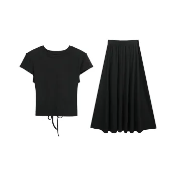 COVER TIME Two Piece Skirt Sets Women's