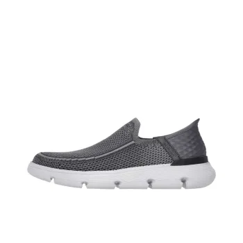 Skechers Garza Brent Mid Top Casual Shoes Men's Gray