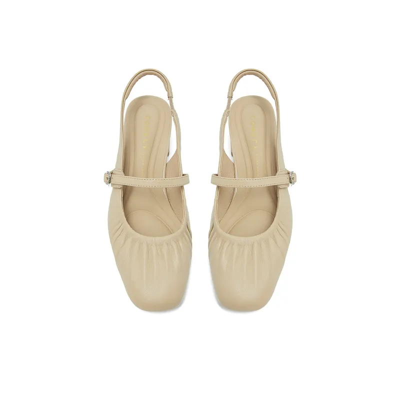 COMELY Chunky Heel High Heels Women's-9