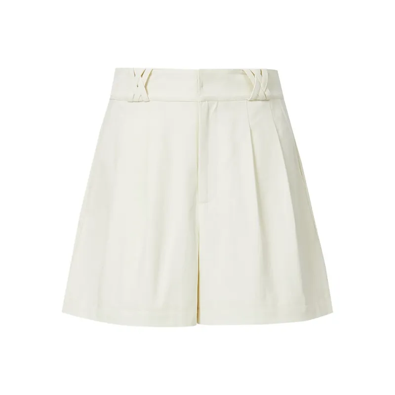 Hopeshow Casual Shorts Women's Ecru 004-0