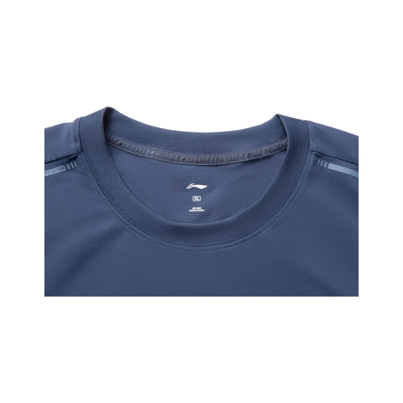 LiNing Fitness Series T Shirt Men's Twilight Indigo-2