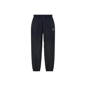Balenciaga Women's Sporty B Stretch Knee Sweatpants Black/White