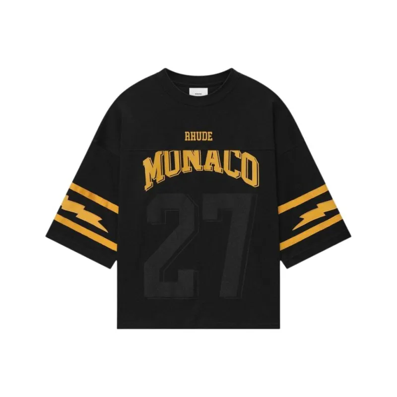 RHUDE Monaco Football Jersey-0