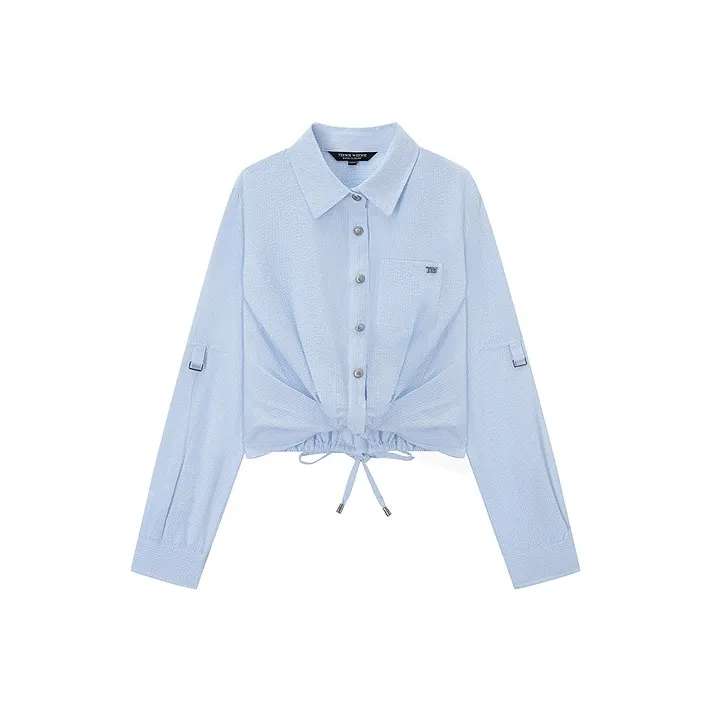 Teenie Weenie Shirts Women's Light Blue-0