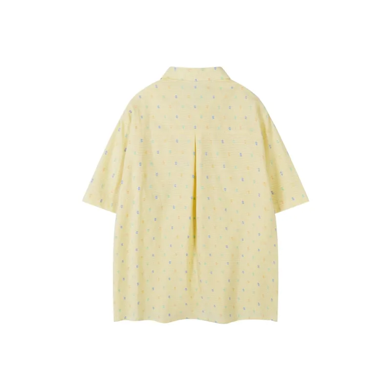 ABCMININ Shirts Women's Yellow-1
