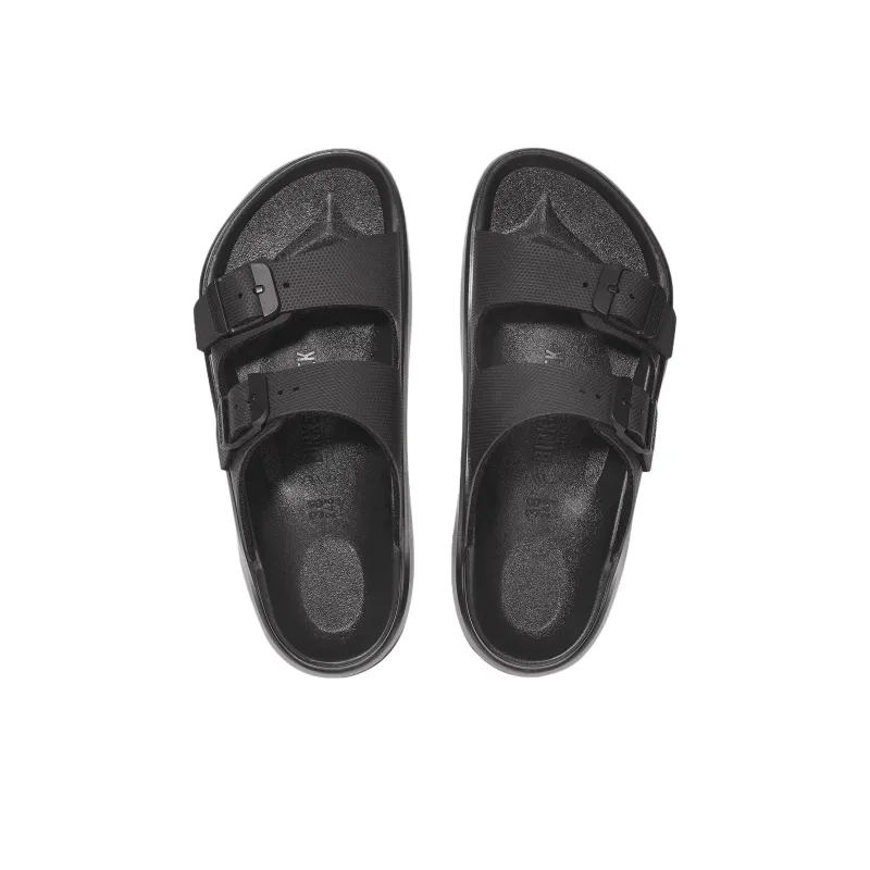 Birkenstock Mogami Terra PU Polyurethane Abrasion Resistant Slide Slippers Unisex Black-3