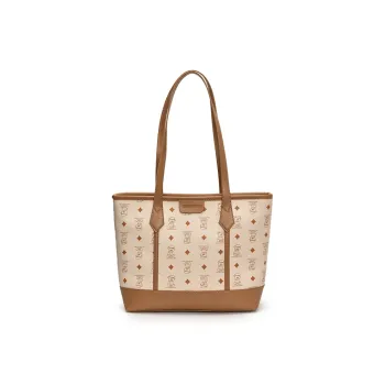 Miss Angel PU Tote Bag, Shoulder Bag Regular Women's Khaki/Pink/Brown/Black