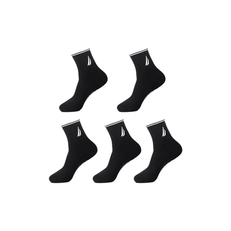 NAUTICA UNDERWEAR Mid Calf Socks Men's 5 Pack-7