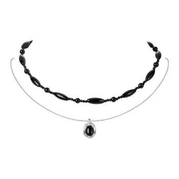 ZEGL Natural Agate Jade Necklaces Women's