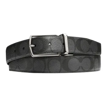 COACH Men's Modern Harness Buckle Cut To Size Reversible Belt