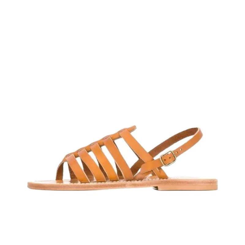 K Jacques St Tropez Kazak Roman Sandals Women's Brown-0