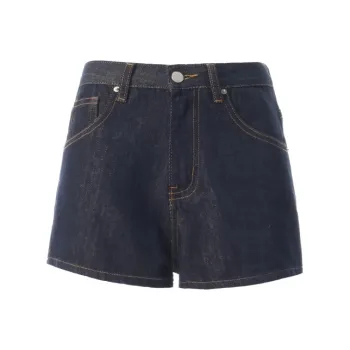 Rose Denim Shorts Women's
