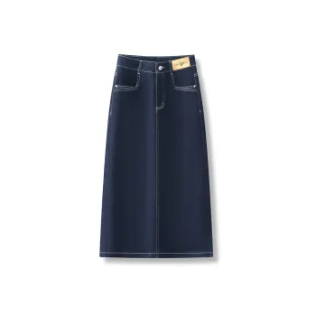 PIERRE CARDIN Denim Long Skirt Women's