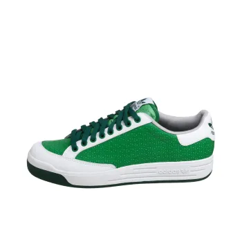 Adidas Originals Rod Laver Anti Slip Wear Resistant Low Top Skateboard Shoes Unisex Green White