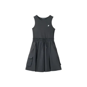 FILA FUSION Sleeveless Dress Women's Asphalt Gray CC