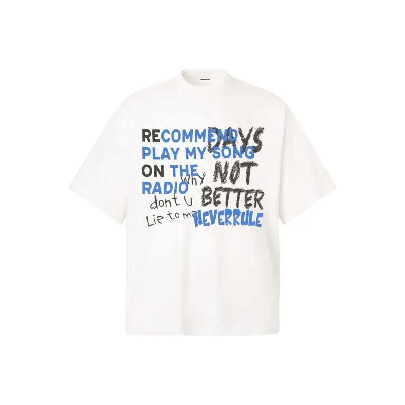 NEVER RULE T Shirts Unisex-7