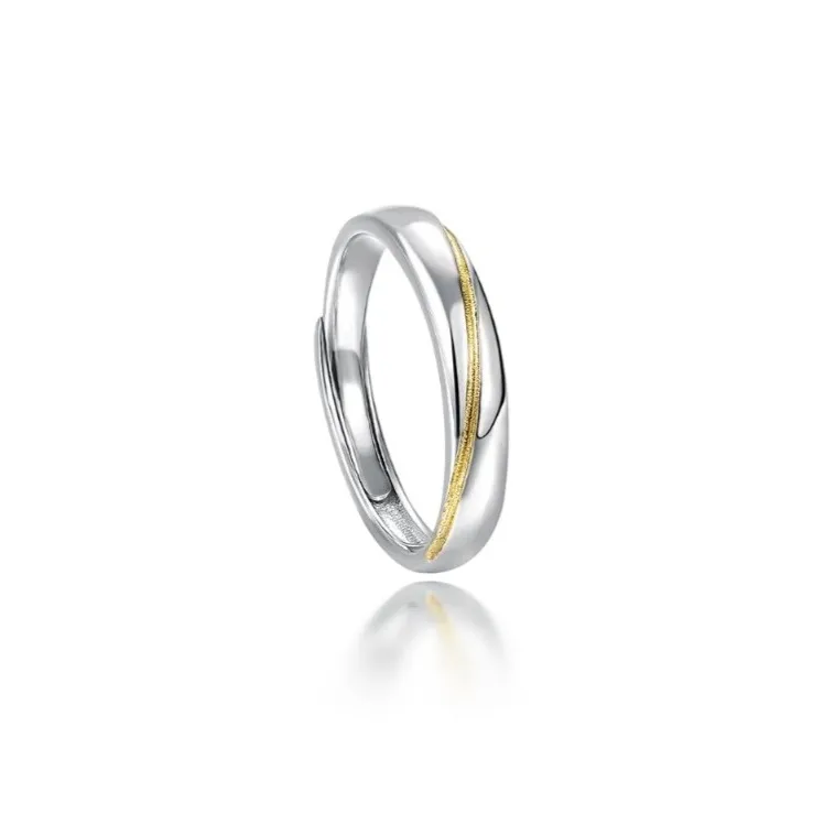 VASO 925 Sterling Silver Rings Unisex-2