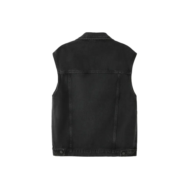 ABCMININ Vests Women's Black-1