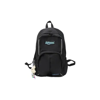 Yalu Nylon Backpack Unisex Black/Coffee Blue/Purple Blue/White Blue/White Pink