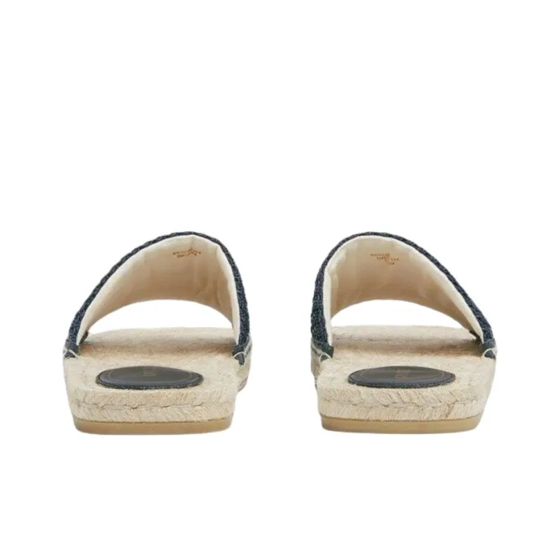 GUCCI Slide Slippers Women's Blue-4