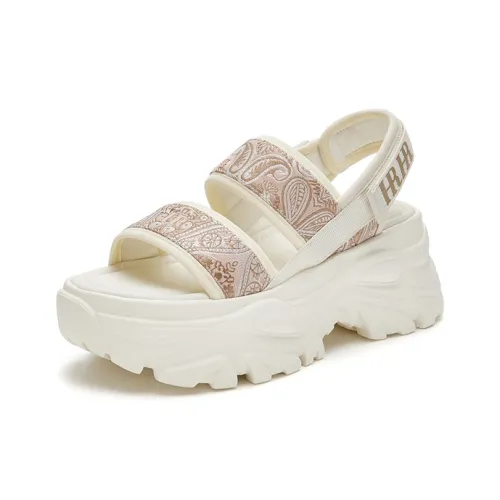 HR Beach Sandals Women's Beige Champagne