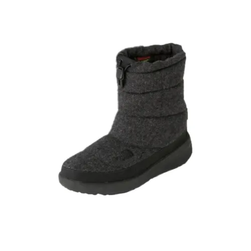 THE NORTH FACE Nuptse Ankle Boots Platform Women's Gray