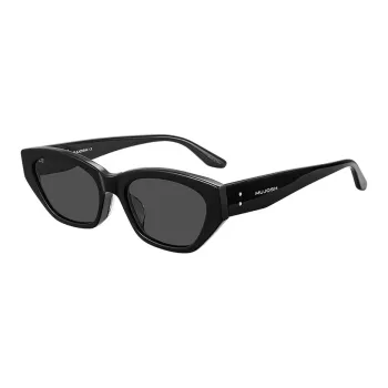 MUJOSH Plate Frame Cat Eye Sun Protection UV Protection Driving Polarized Eye Protection Sunglasses Unisex Black