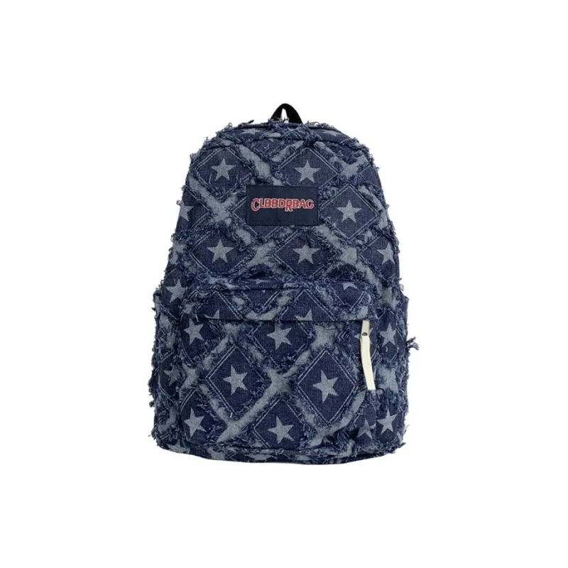 SUN EARTH &U Denim Backpack Women's Multicolor-6
