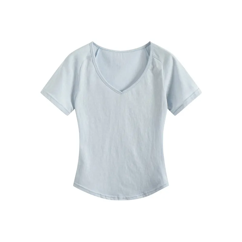 HANDAIWEI Raglan Sleeve T Shirt Women's-0