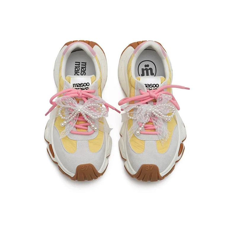 MASOOMAKE Low Top Chunky Sneakers Women's-17