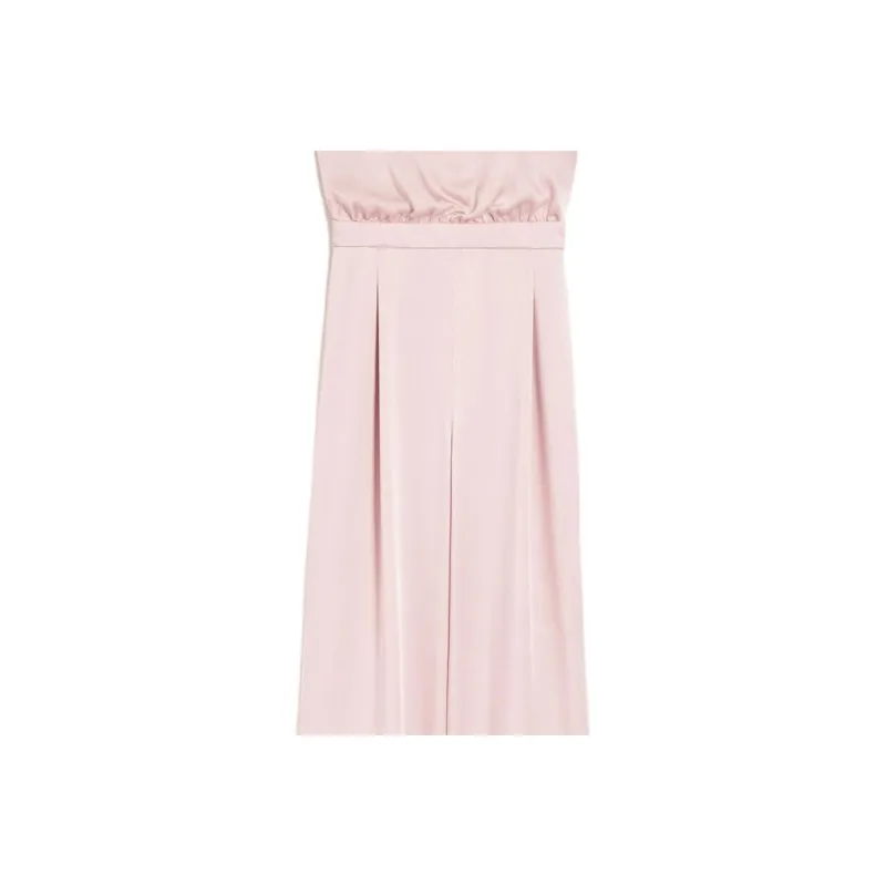 MaxMara Envers Satin Jumpsuit Women's Pink-4