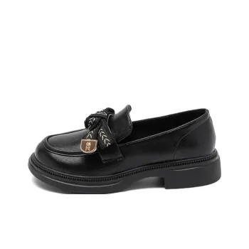 15 MINS Loafers Women's Black/Beige Apricot