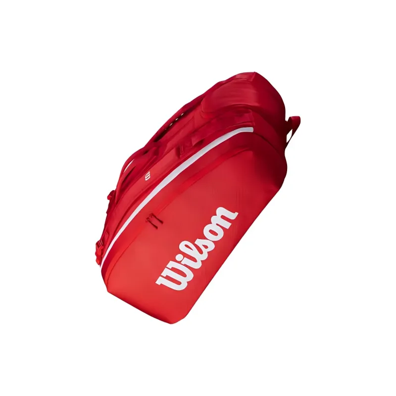 Wilson Tennis Racket Bags Polyester Competition Unisex 76*28*33cm Red-2