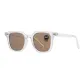 Transparent Frame with Tea Brown Lens (Standard Lens)
