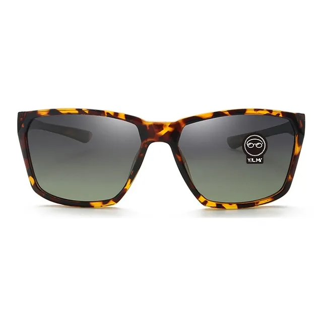 YALMY TR90 Square Sunglasses Men's-8