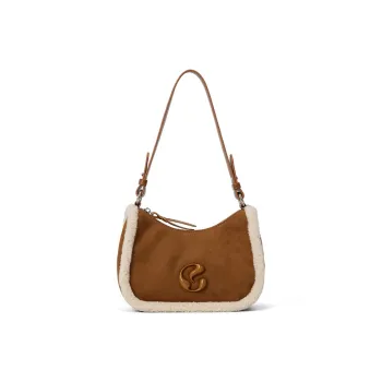 JACD PU Underarm Shoulder Bag Women's Brown