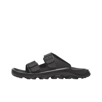 Birkenstock Mogami Terra PU Polyurethane Abrasion Resistant Slide Slippers Unisex Black