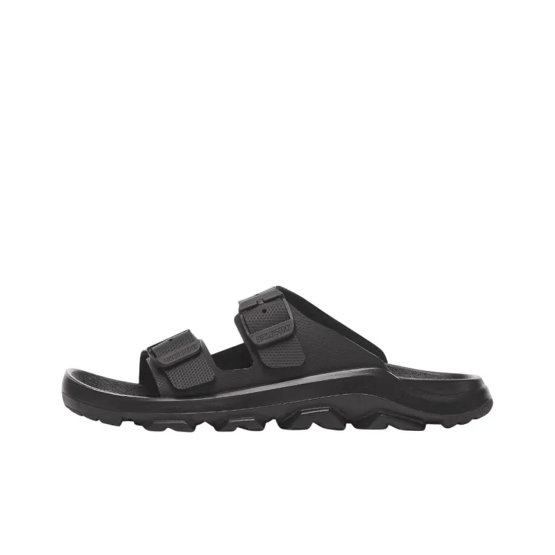 Birkenstock Mogami Terra PU Polyurethane Abrasion Resistant Slide Slippers Unisex Black-0