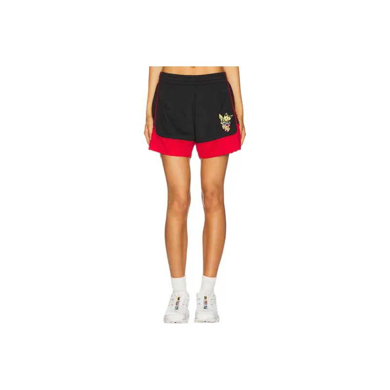 WE11DONE Casual Shorts Women's Black-0