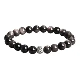 Obsidian Beaded Bracelets for Women