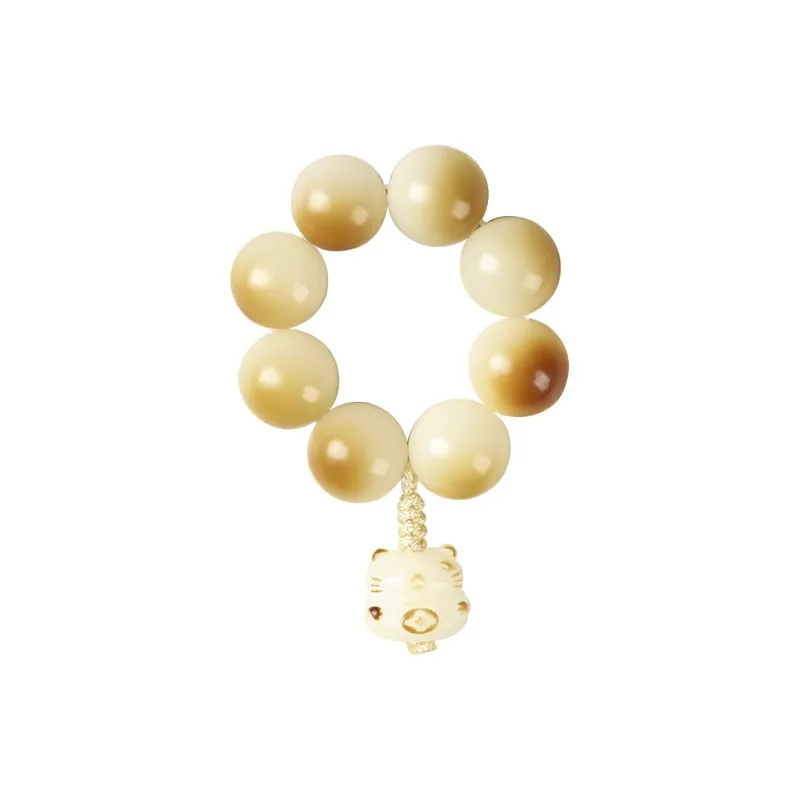 HANCANG White Jade Bodhi Bracelets Unisex-3