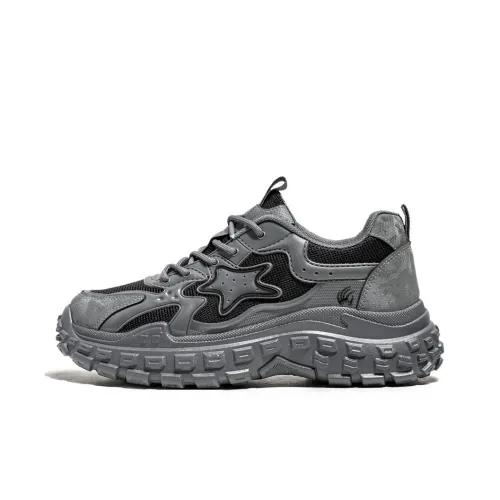 Animal Claws Anti Slip And Wear Resistant Height Increasing Low Top Chunky Sneakers Men's