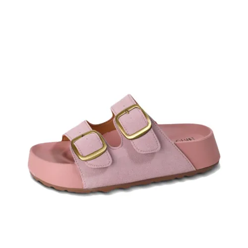 GESHE Rubber Sole Slip Resistant Abrasion Resistant Slide Slippers Women's