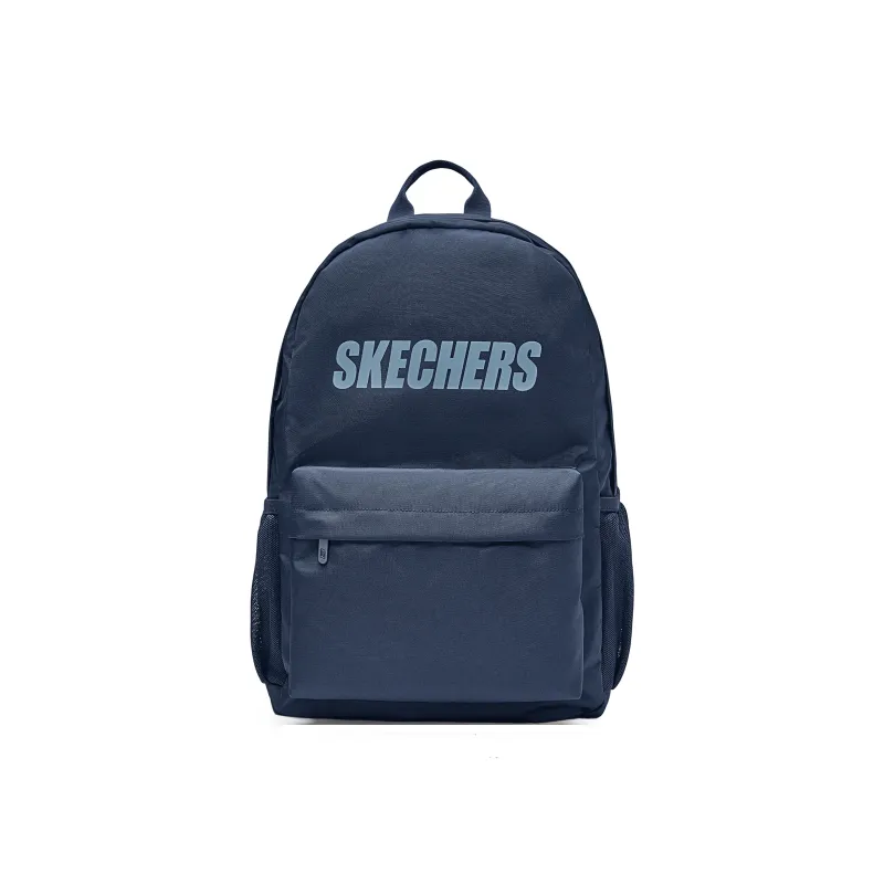 Skechers Fabric Backpack Regular Unisex Navy Blue-0