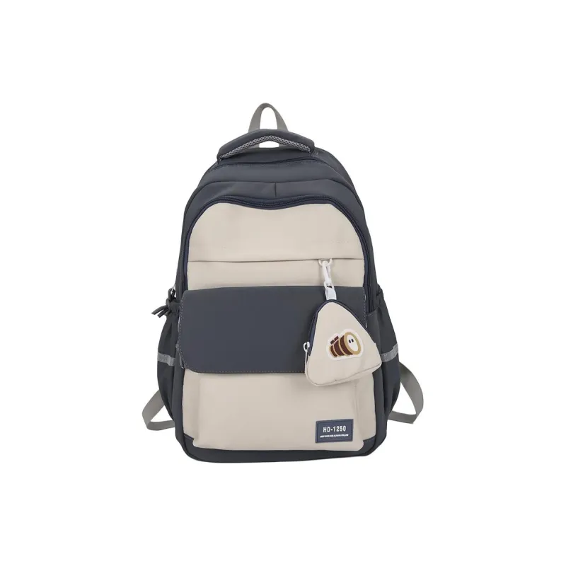 H YXIANG Nylon Backpack Unisex Multicolor-7