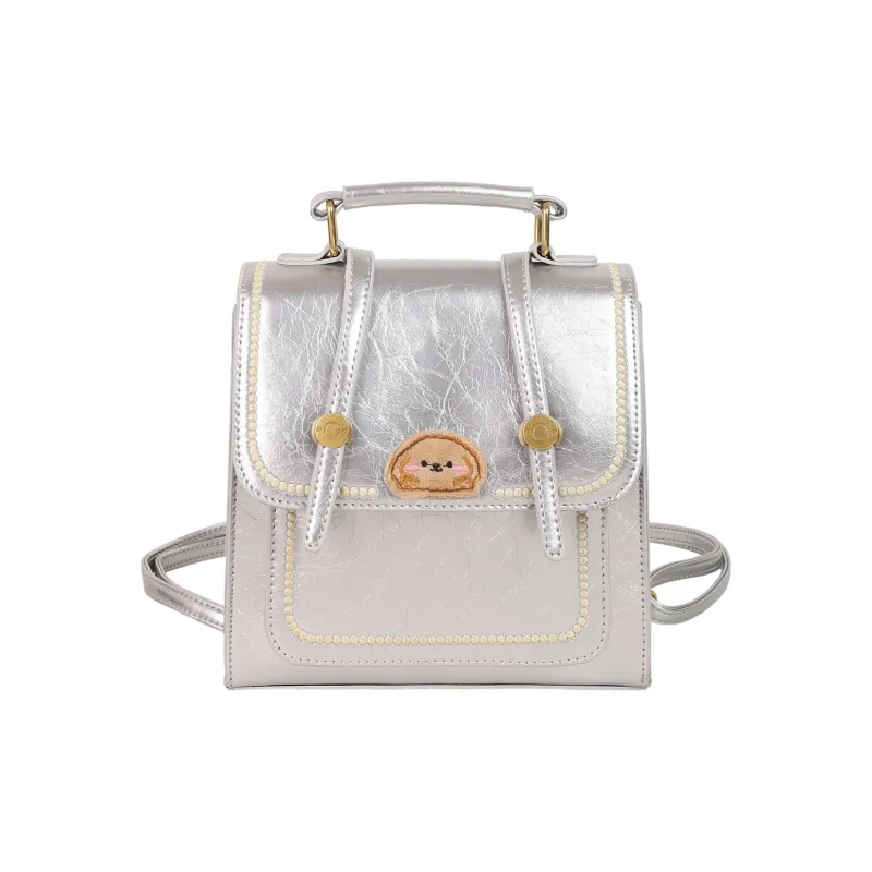 Yalu PU One Shoulder Crossbody Backpack Women's Multicolor-6
