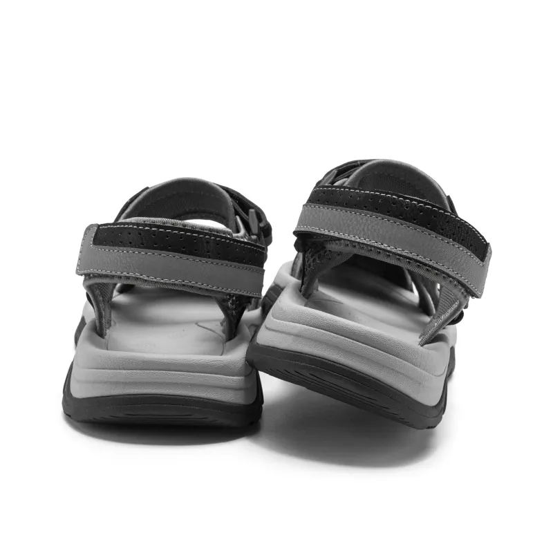 JEEP SPIRIT Slip Resistant, Breathable, Grip, Abrasion Resistant, Lightweight River Trekking Shoes Men's Gray-3