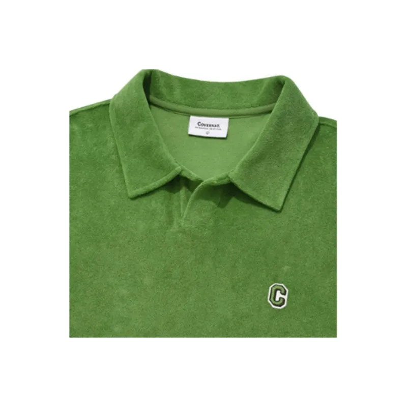 COVERNAT SS23 Polo Shirt Unisex Green-2