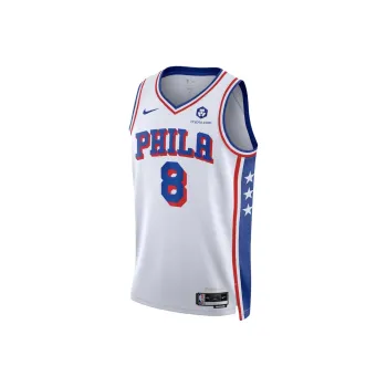 Nike x NBA Philadelphia 76ers Dri Fit Basketball Jersey Unisex White