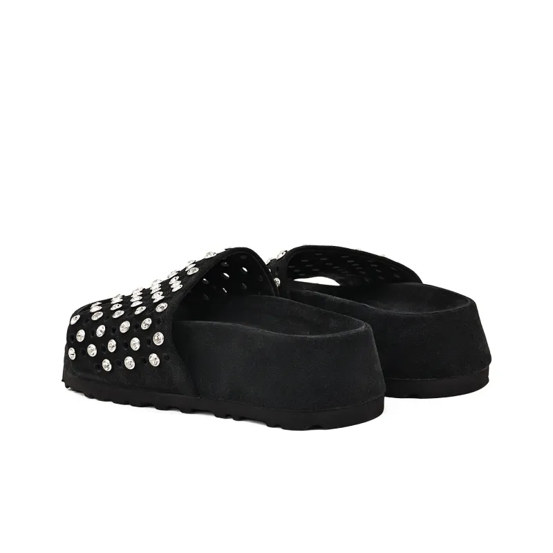 KMD EVA Rhinestone Quiet Slide Slippers Women's-3